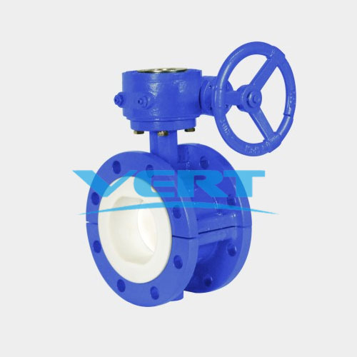 法(fǎ)蘭式襯(chen)氟蝶閥(fá)