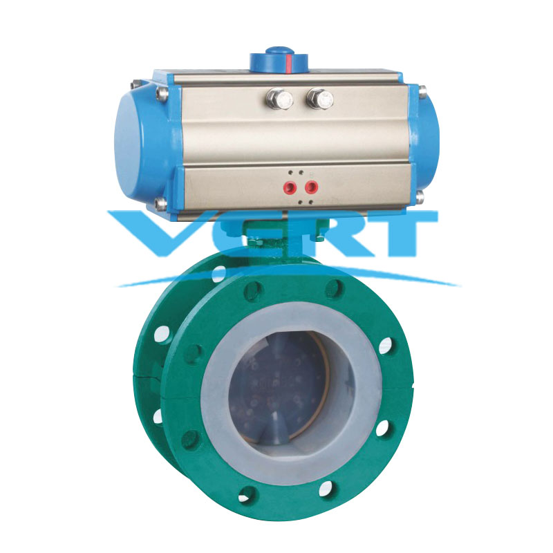 氣動襯(chen)氟蝶閥(fá)